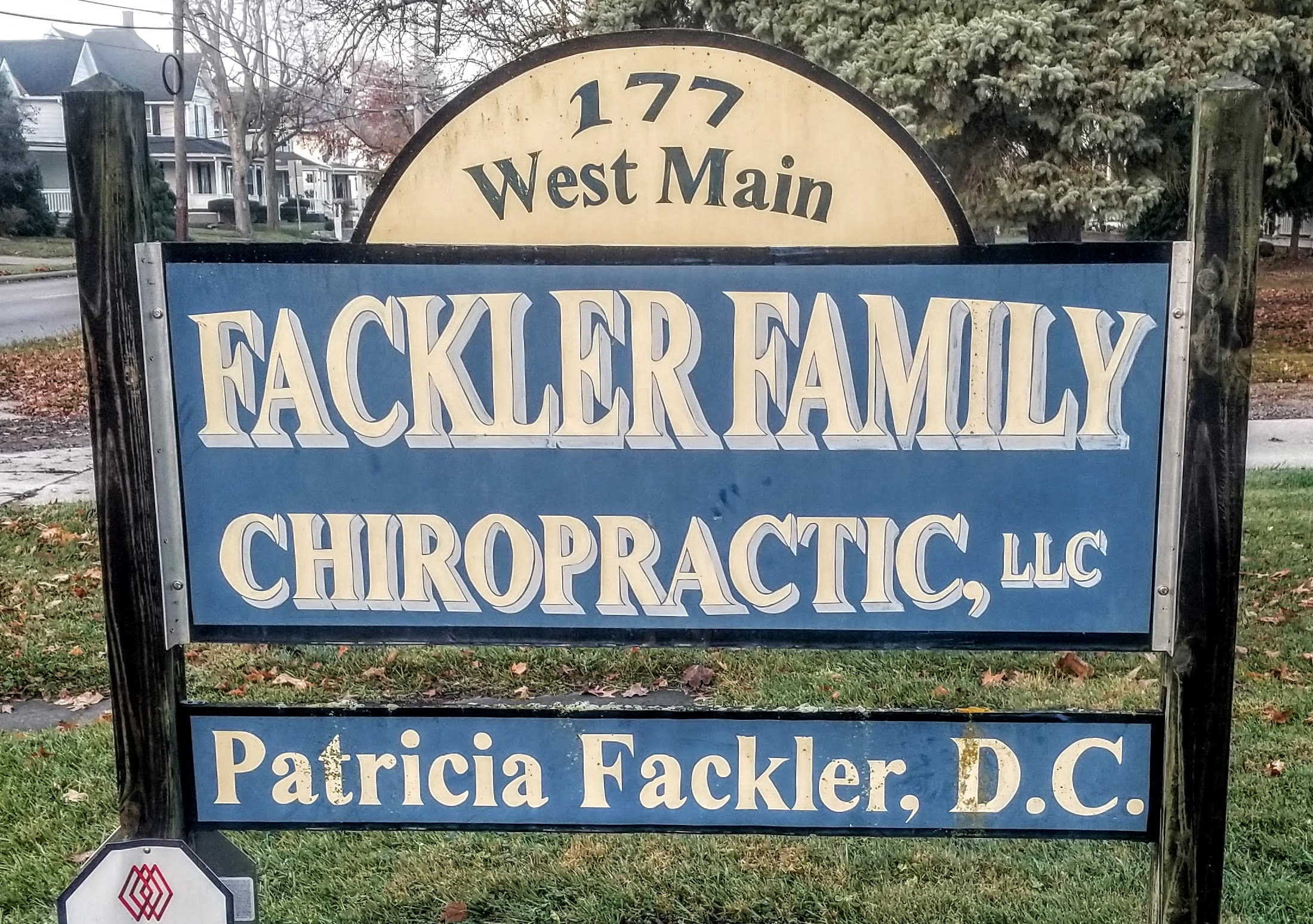 Fackler Sign